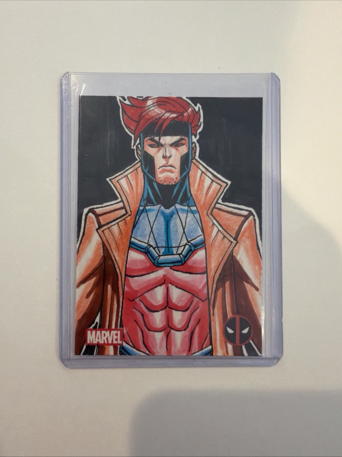 2025 Topps Chrome Deadpool Gambit Sketch 1/1 by Art of Lucas 2015 2025 Topps Chrome Deadpool Gambit Sketch 1/1 by Art of Lucas 2015
