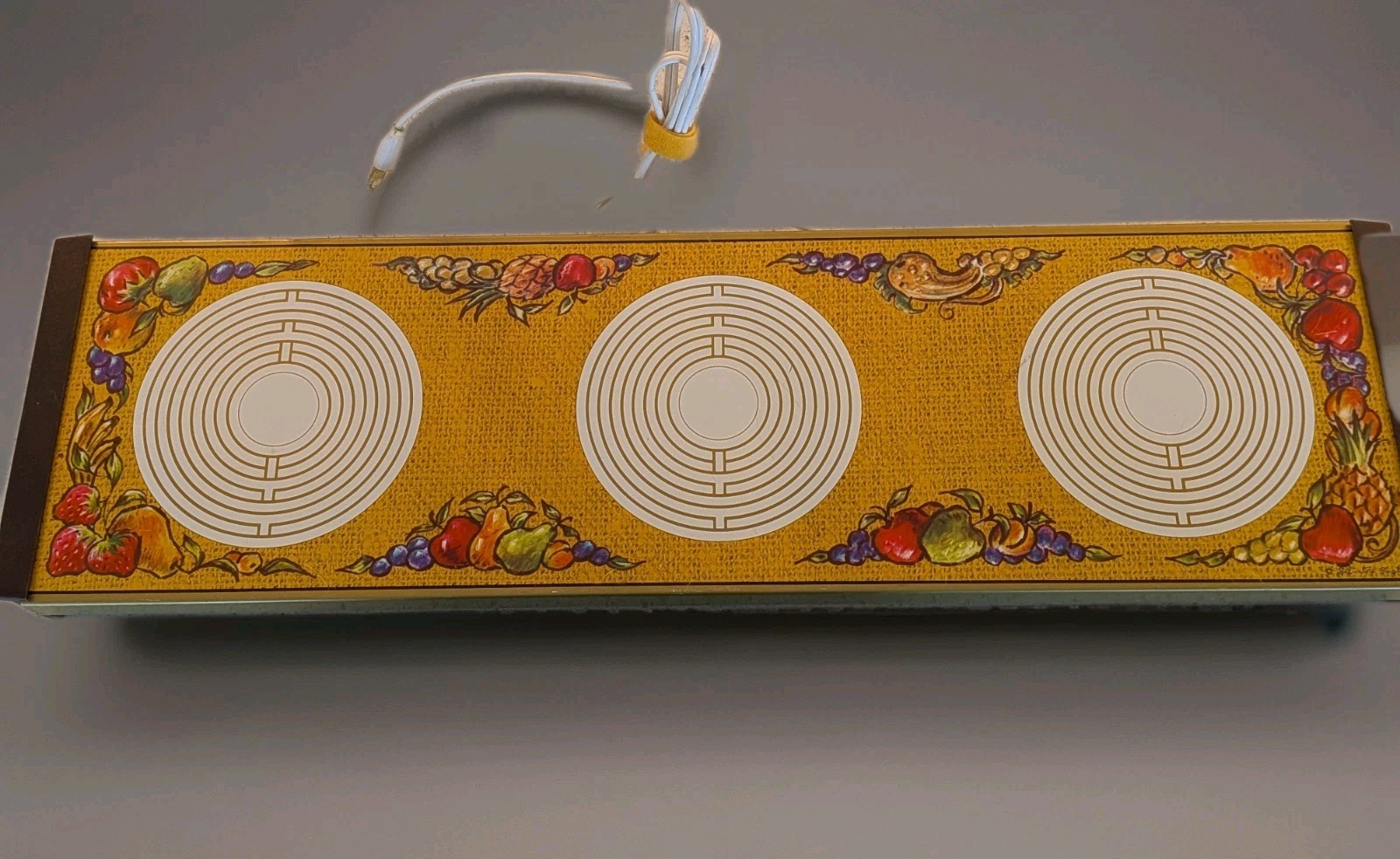 Warm O Tray Atlantic Precision Hostess  3 burner Electric Warm Tray Vintage