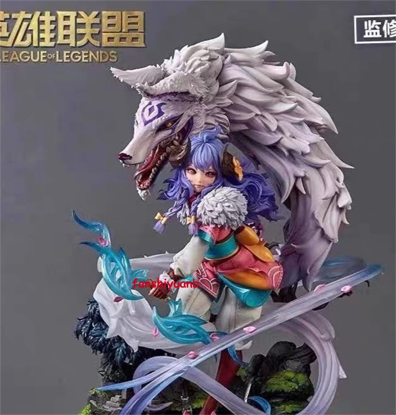 36cm Official League of Legends Spirit Blossom 1/6 Kindred Figure Model Statue