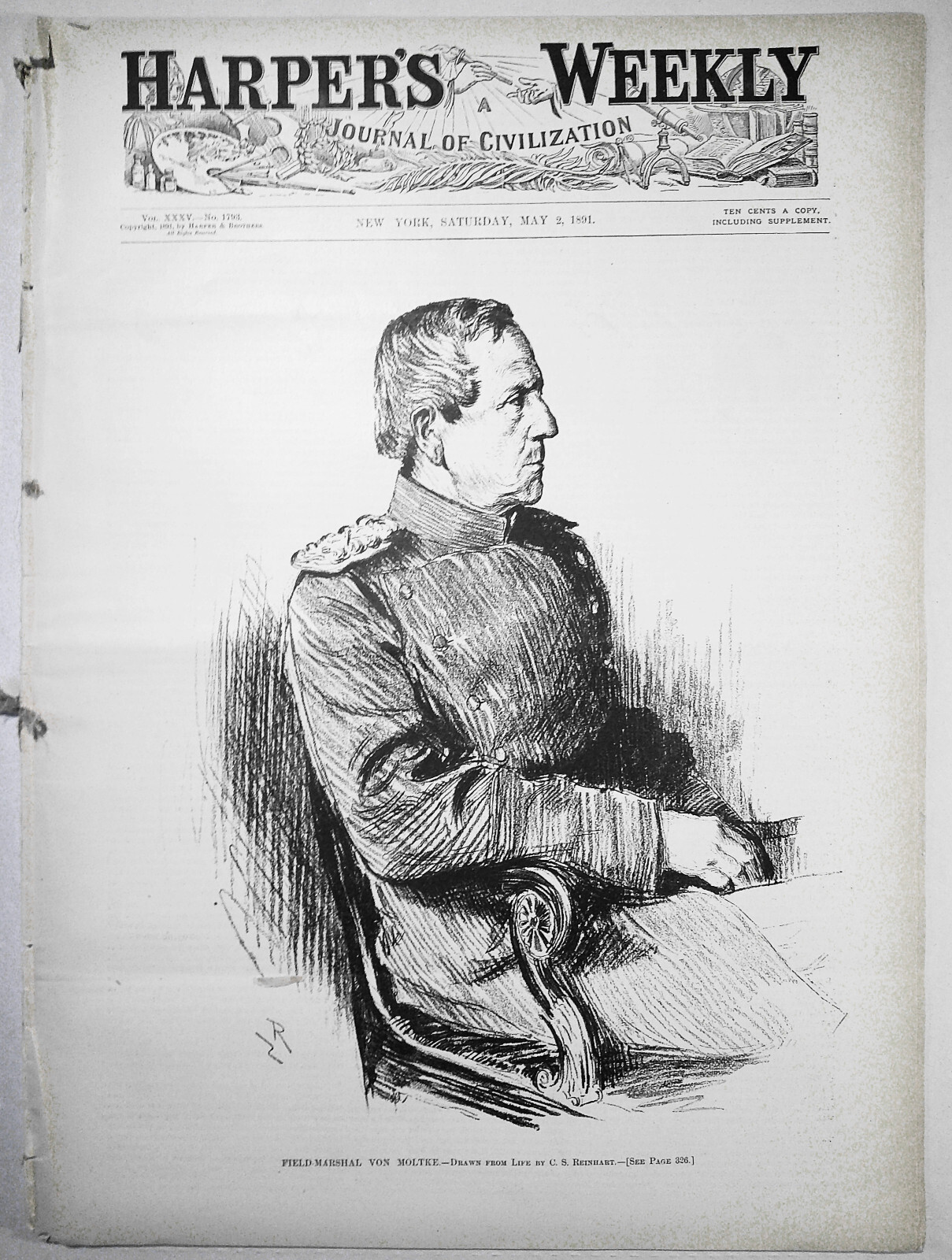 Harper's Weekly May 2, 1891. Australia; Manipuri; Henry James; Central Park, etc Harper's Weekly May 2, 1891. Australia; Manipuri; Henry James; Central Park, etc