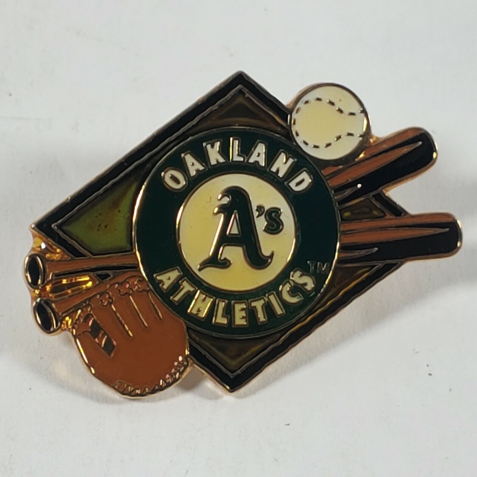 MLB Oakland Athletics A\'s Lapel Hat Pin