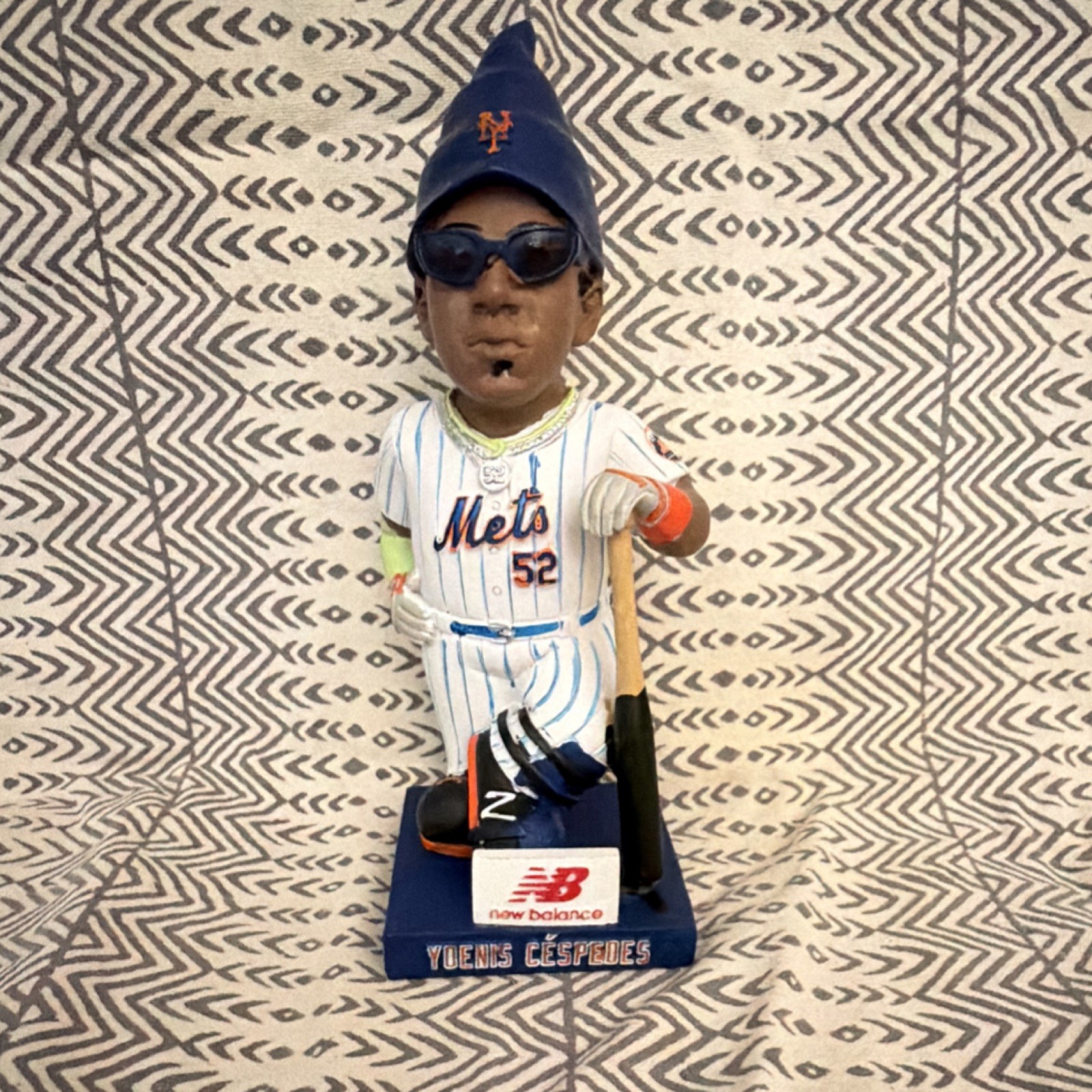 New Balance Yoenis Céspedes New York Mets Gnome Figurine MLB Baseball New Balance Yoenis Céspedes New York Mets Gnome Figurine MLB Baseball