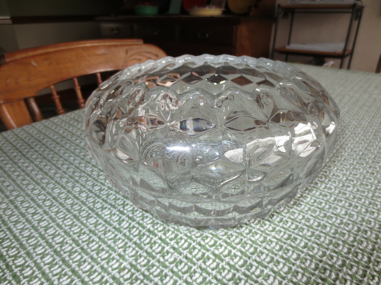 1970\'s FOSTORIA  AMERICAN PATTERN Cupped in Footed 8\