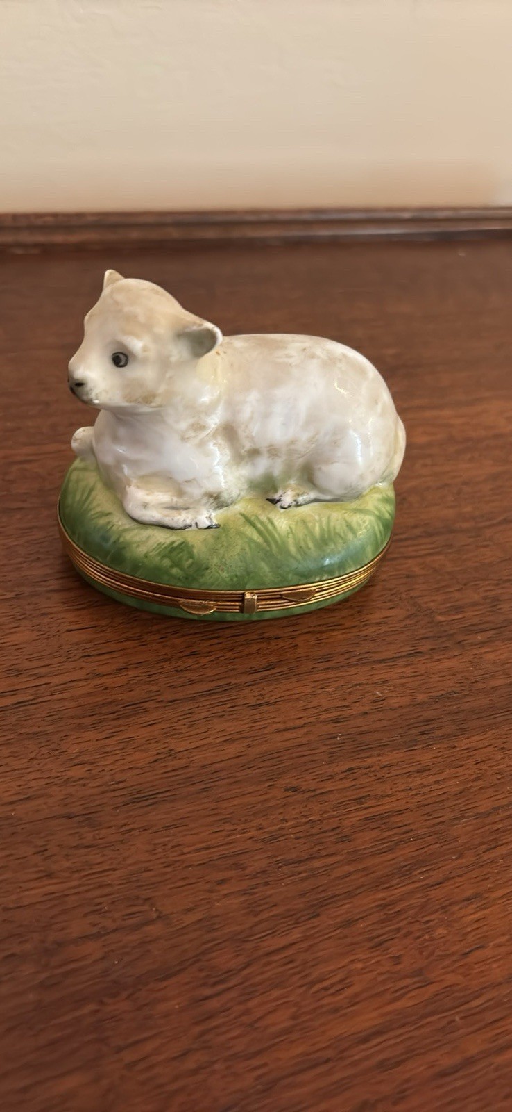 Piolet Limoges France Porcelain Trinket Box Piolet Limoges France Porcelain Trinket Box