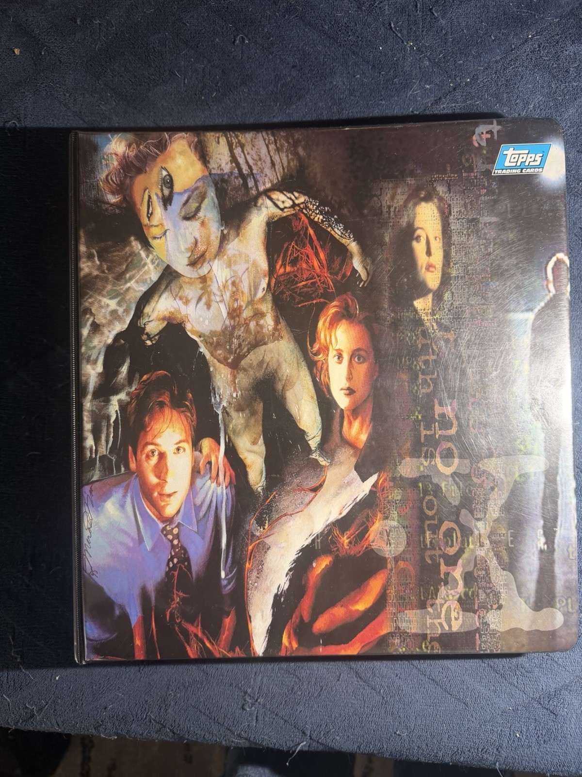 1995 Topps The X-Files Season 1 Collector Binder Vintage Collection W/foil Cards 1995 Topps The X-Files Season 1 Collector Binder Vintage Collection W/foil Cards