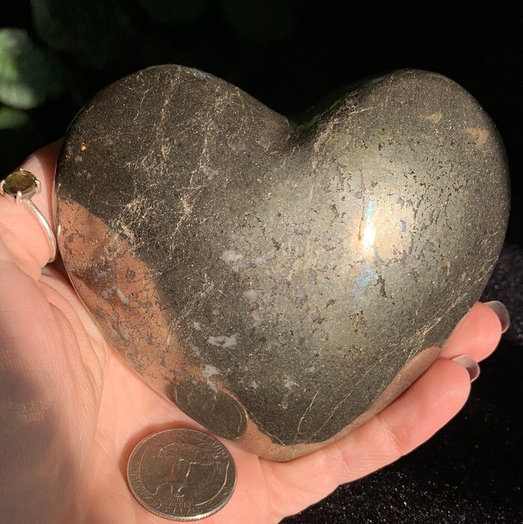 828 Gram Pyrite Heart 828 Gram Pyrite Heart