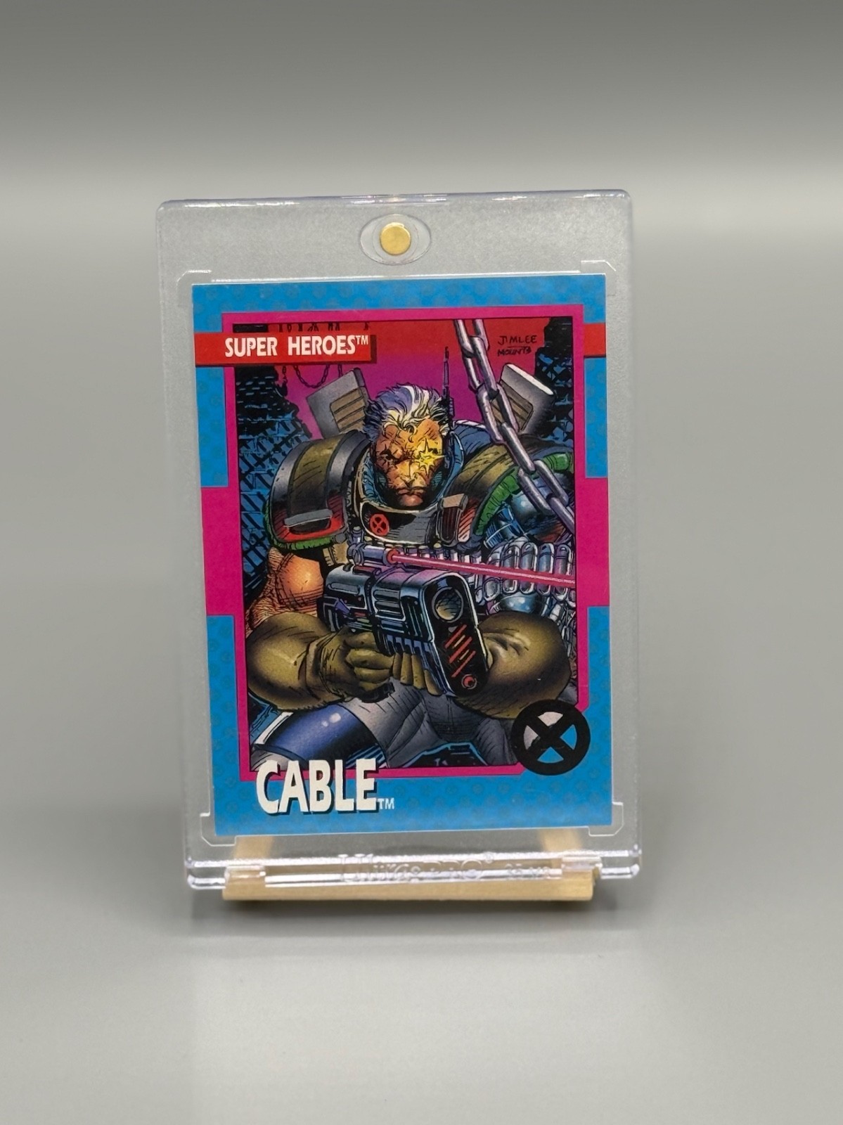 #19 CABLE 1992 Impel Marvel X-Men Series 1 Jim Lee #19 CABLE 1992 Impel Marvel X-Men Series 1 Jim Lee
