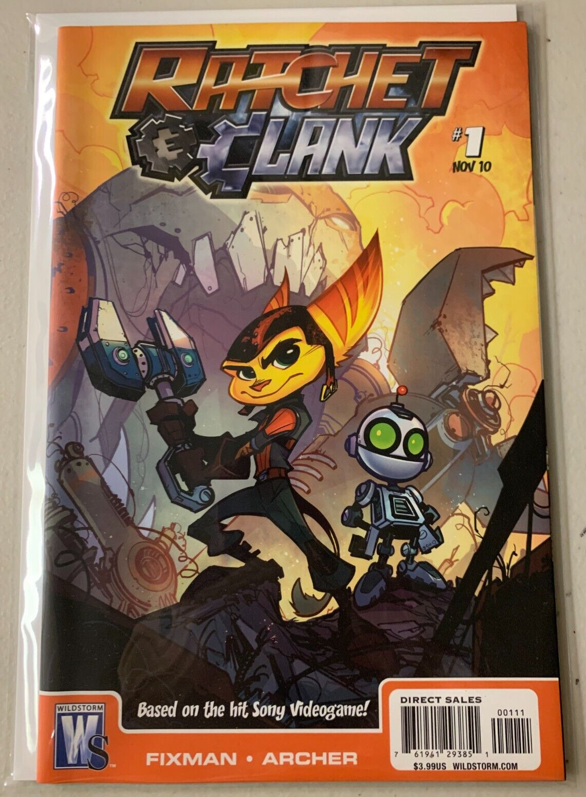 Ratchet and Clank #1 Marvel (8.0 VF) (2010)