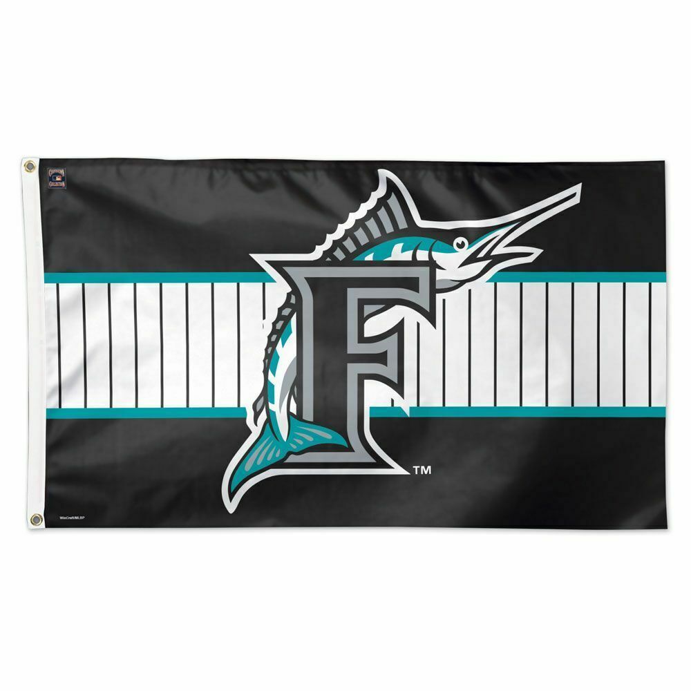 Miami Marlins ~ 3'X5' Flag ~ Indoor / Outdoor ~ 