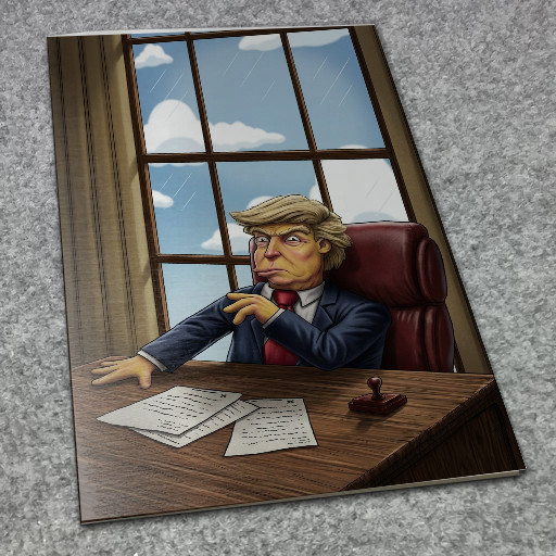REMASTERED SILVER Metal Donald Trump VIRGIN THE TRUMPS SIMPSONS PARODY COMIC REMASTERED SILVER Metal Donald Trump VIRGIN THE TRUMPS SIMPSONS PARODY COMIC