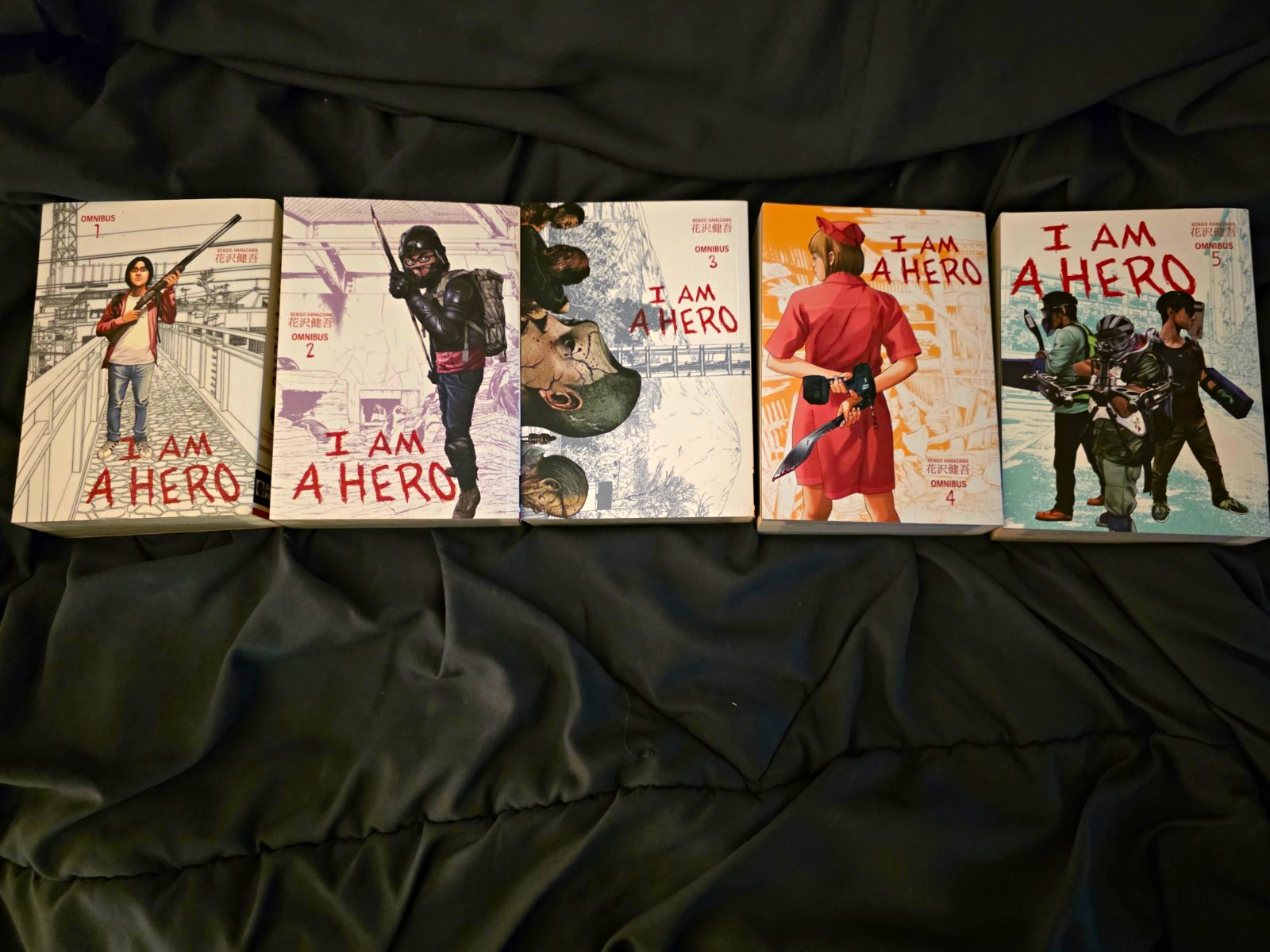 I Am a Hero Omnibus Manga Lot Vol 1-5 Set by Kengo Hanazawa English I Am a Hero Omnibus Manga Lot Vol 1-5 Set by Kengo Hanazawa English