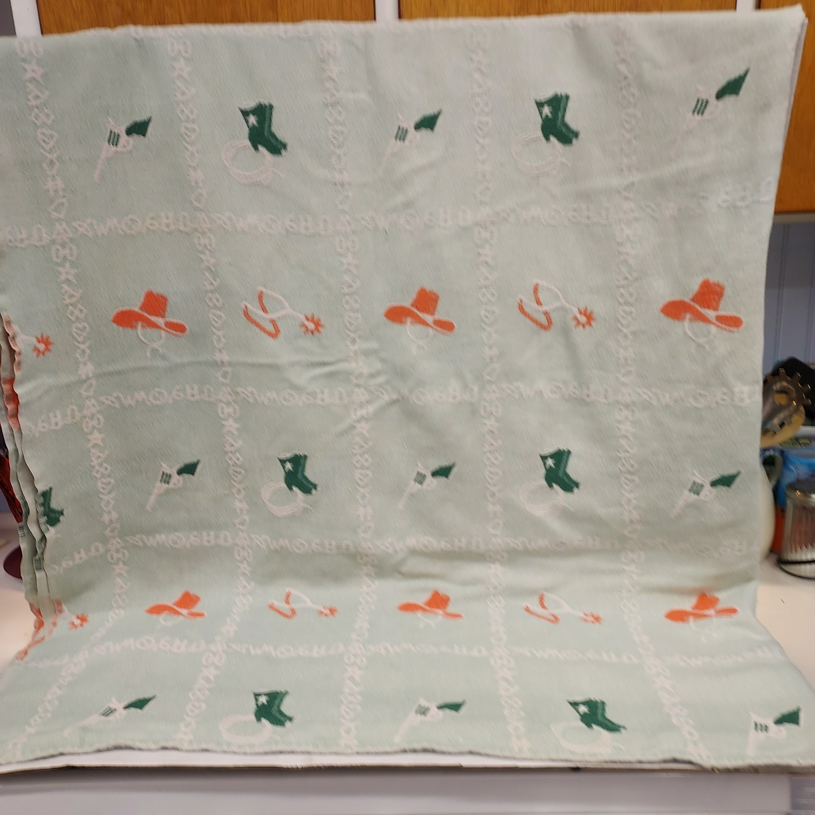 Vintage Bates Bedspreads Western Bedspread Blanket Coverlet 62