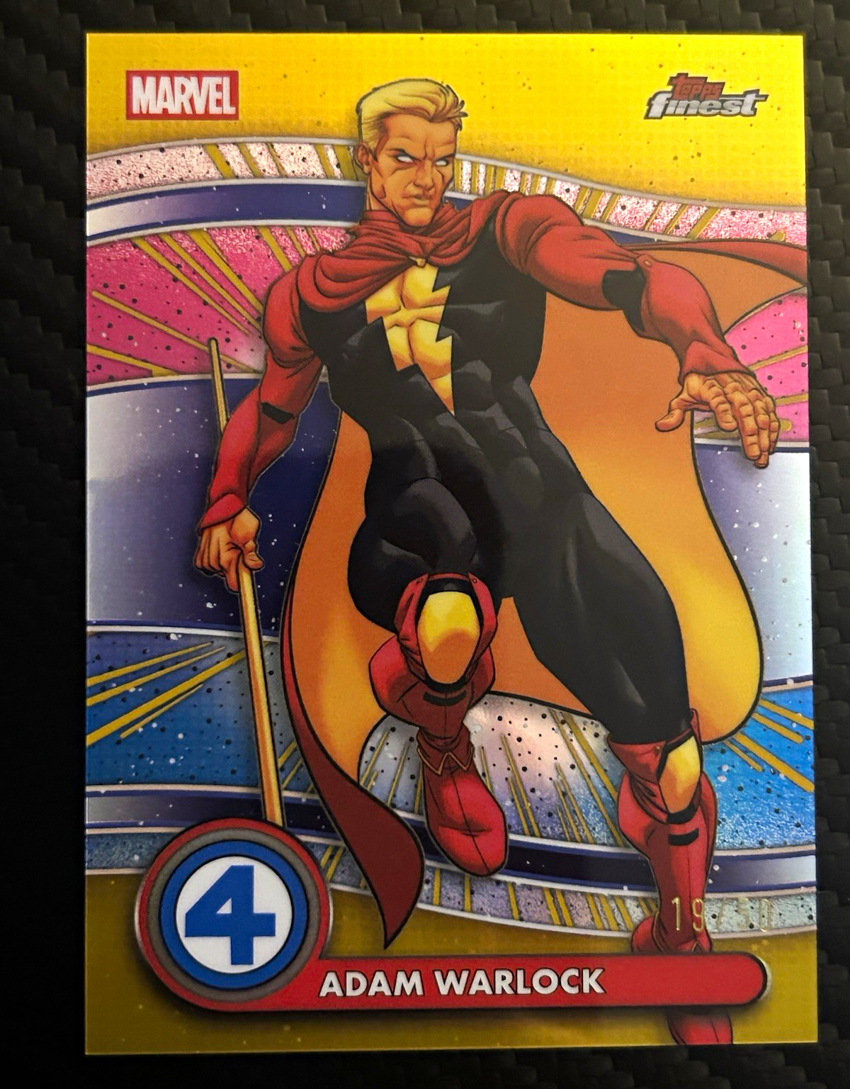 Topps 2026 Topps Finest Marvel Adam Warlock #051 Serial #/50 Topps 2026 Topps Finest Marvel Adam Warlock #051 Serial #/50