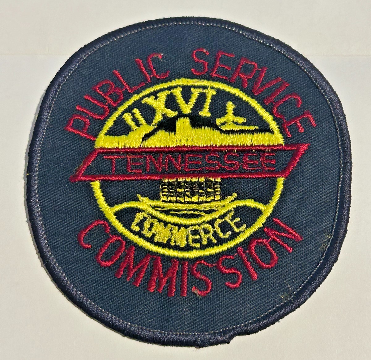 Old Tennessee Public Service Commission Obsolete Patch Unused Old Tennessee Public Service Commission Obsolete Patch Unused