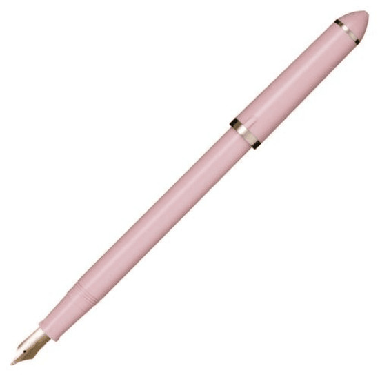 Sailor Compass Fude De Mannen Calligraphy Fountain Pen- Pearl Pink - 40 Deg Fude