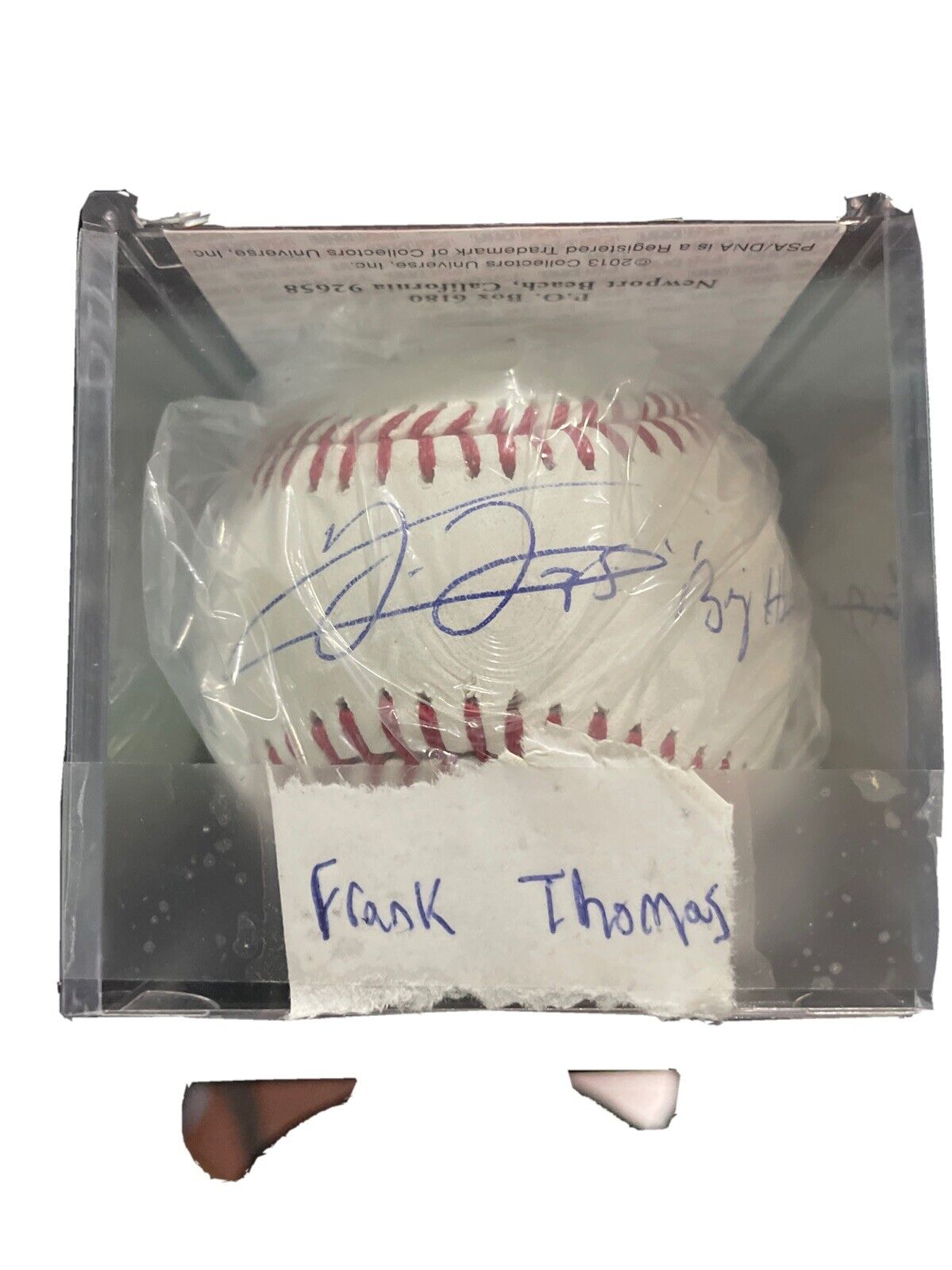 Frank Thomas White Sox HOF Signed Official AL Baseball - PSA/DNA COA
