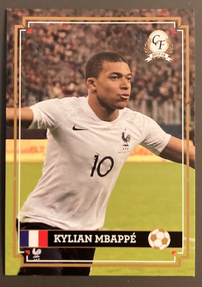 KYLIAN MBAAPPE 2017-18 FUTURE CHAMPIONS RC