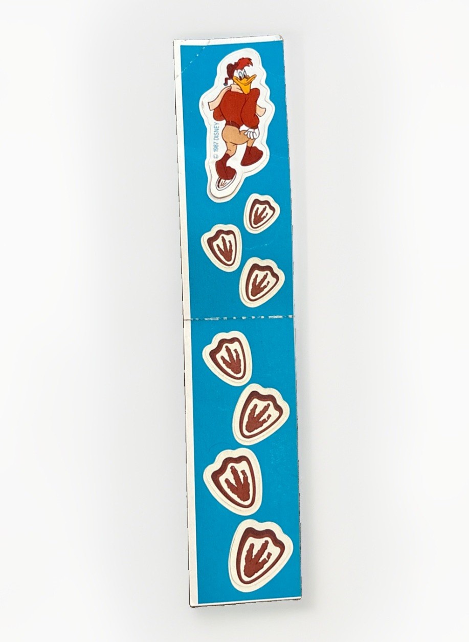 Vintage 1987 Unused Ducktails Sticker Cereal Premium Vintage 1987 Unused Ducktails Sticker Cereal Premium