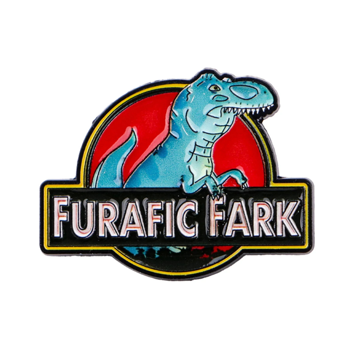 Cartoon Dinosaur Enamel Pin Cute Brooch Pines Lapel Pins Badge on Backpack