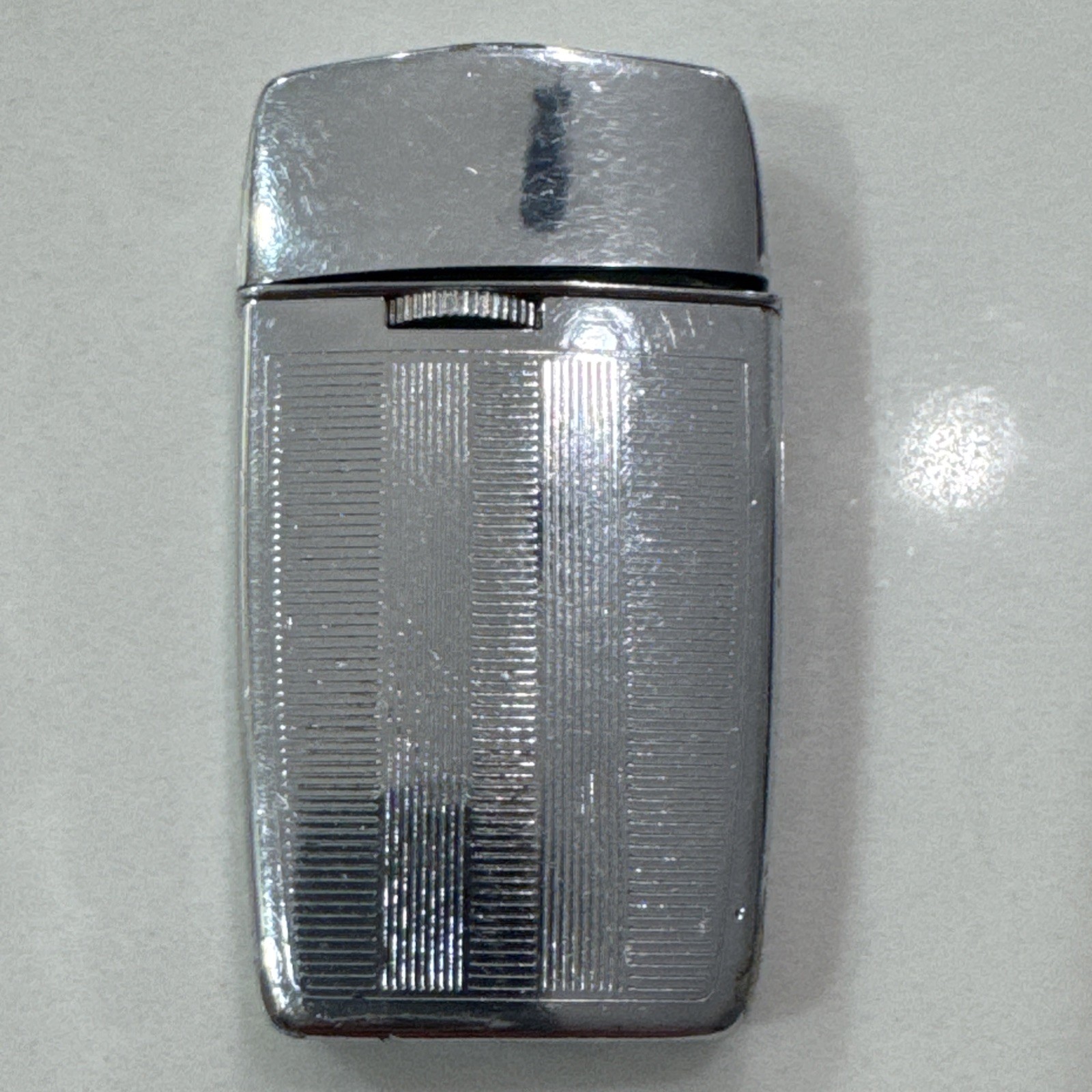 Vintage Ronson Lighter Silver Flip Top Slim Vintage Ronson Lighter Silver Flip Top Slim