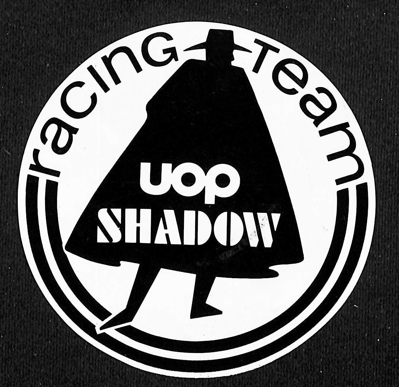 UOP Shadow Racing Team c1970\'s Racing Sticker 3 7/8\