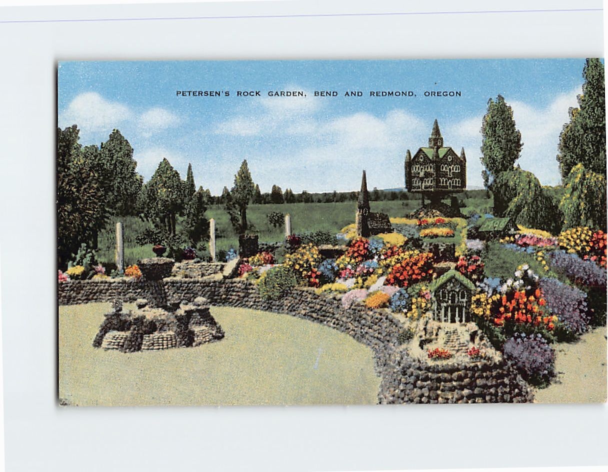 Postcard Petersen\'s Rock Garden, Oregon