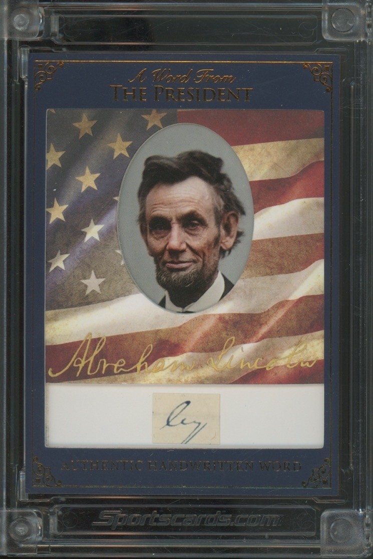 2025 A Word From Potus Abraham Lincoln #AWF-AL16 A Word From AWF 2025 A Word From Potus Abraham Lincoln #AWF-AL16 A Word From AWF