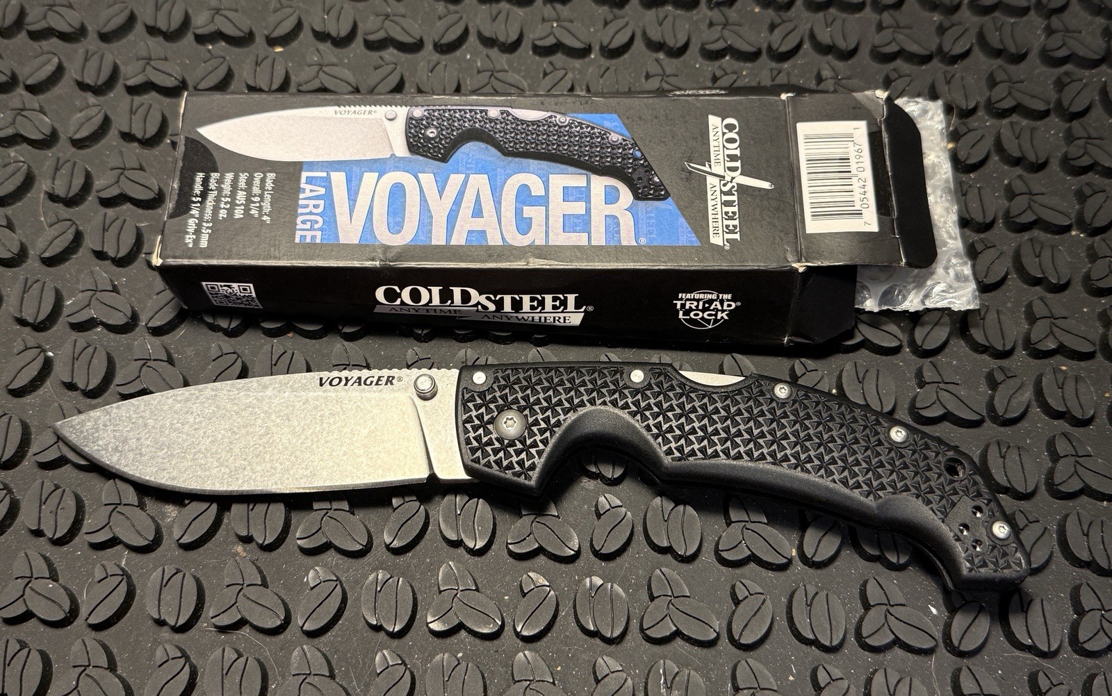 Cold Steel Knives Large Voyager 29AB AUS10A, Drop Point, broken box Cold Steel Knives Large Voyager 29AB AUS10A, Drop Point, broken box