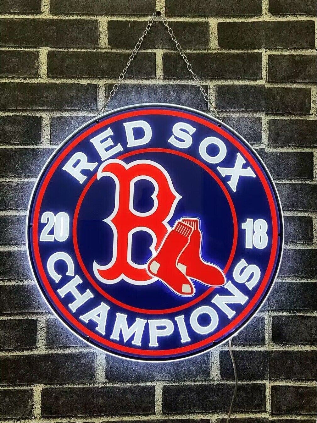 Boston Red Sox 2018 Champions 3D LED 16\
