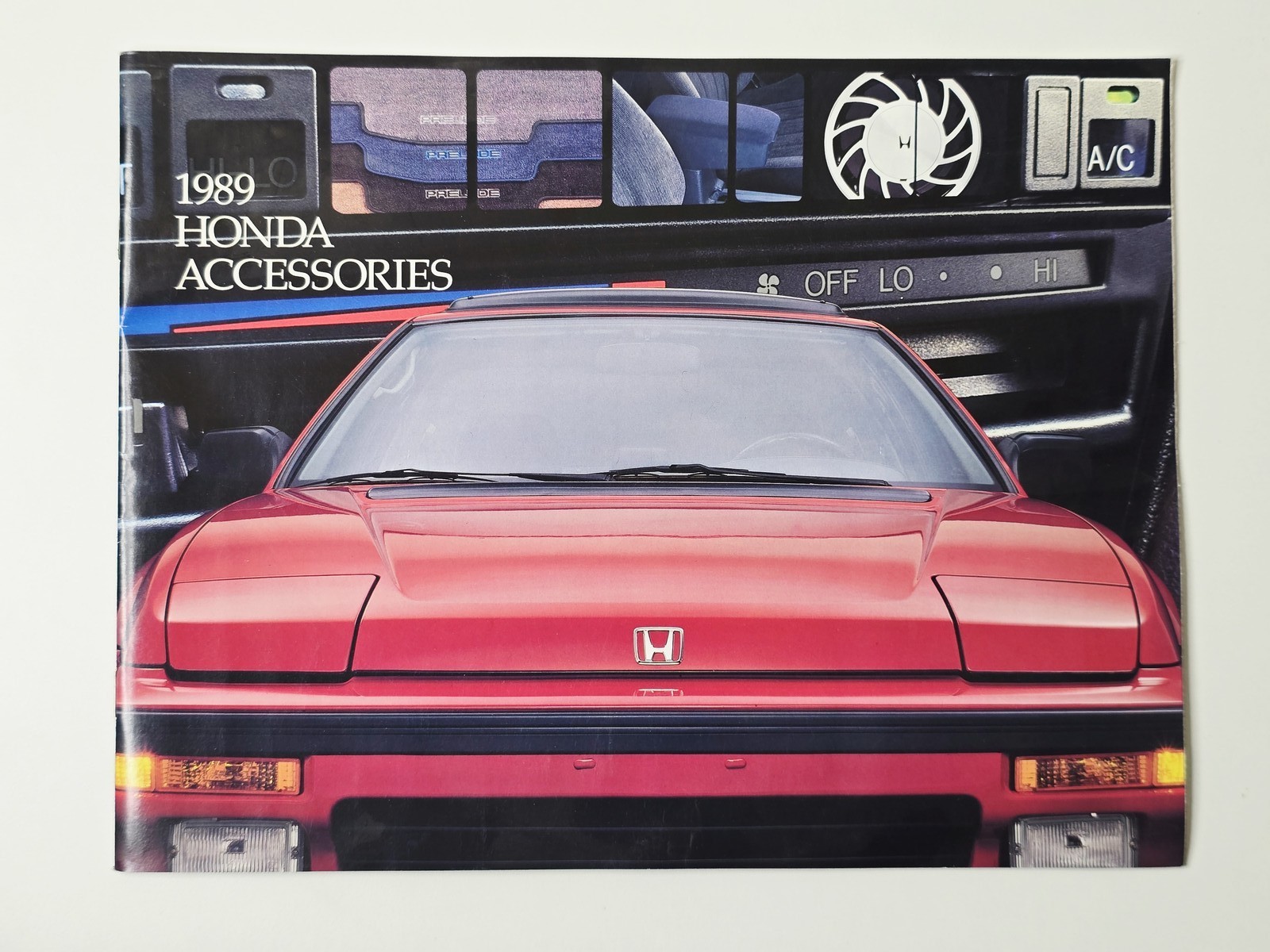 1989 Honda Accessories Sales Brochure Civic CRX Accord Prelude 27 Pages Vintage 1989 Honda Accessories Sales Brochure Civic CRX Accord Prelude 27 Pages Vintage