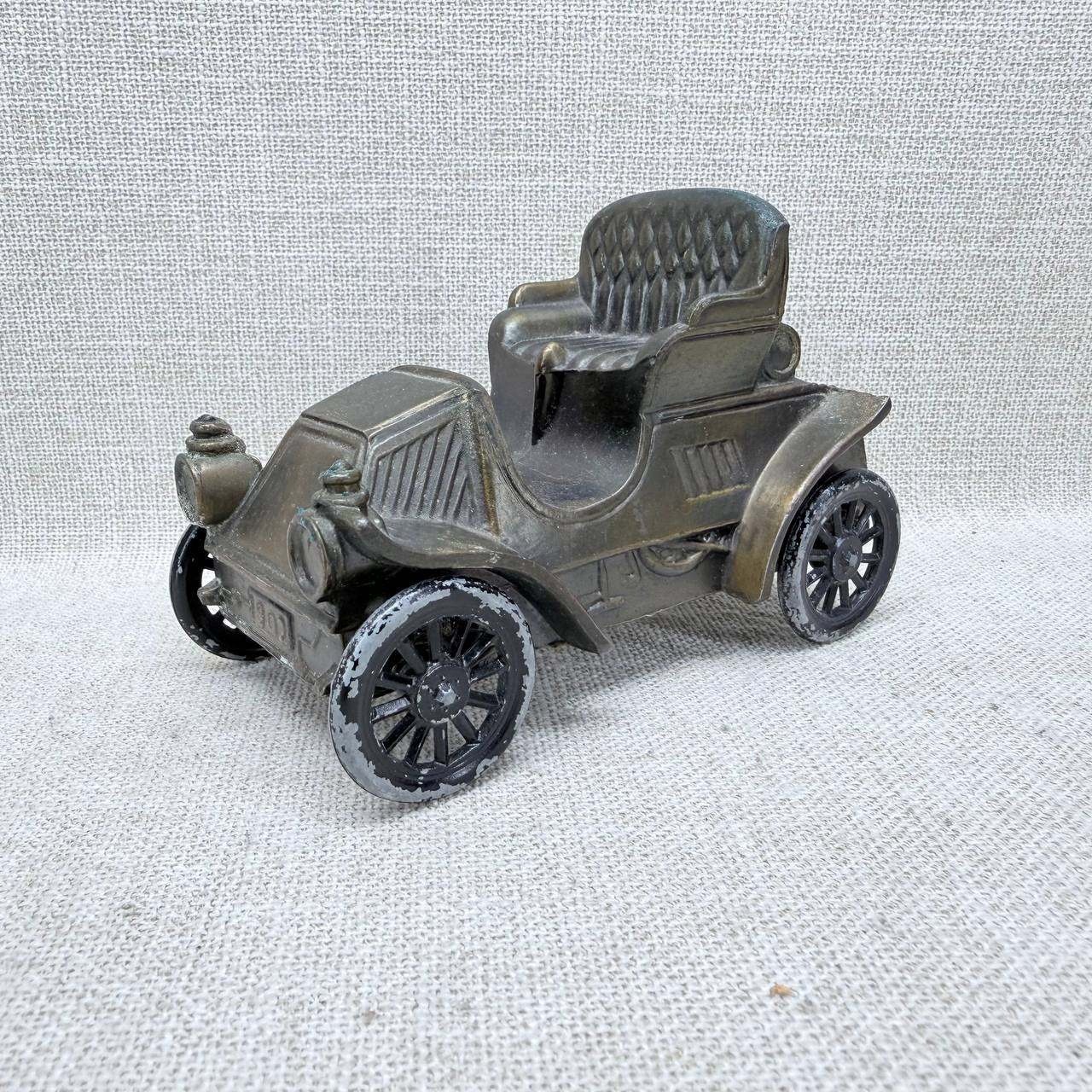 Vintage 1902 Antique Car Metal Coin Bank National Bank of Blacksburg VA Vintage 1902 Antique Car Metal Coin Bank National Bank of Blacksburg VA