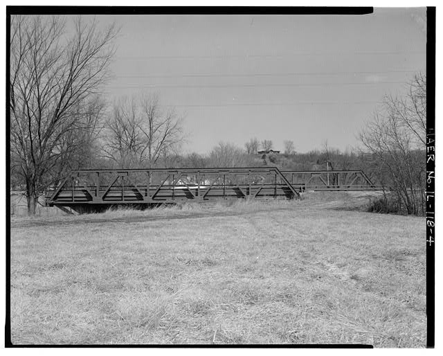 Photo:Pearl Pike County Illinois 1900s Hill Creek Bridge State Route 100