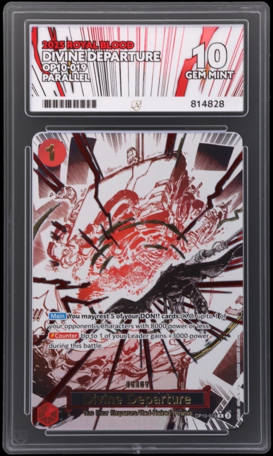 Divine Departure OP10-019 ACE 10 Royal Blood EN One Piece Divine Departure OP10-019 ACE 10 Royal Blood EN One Piece