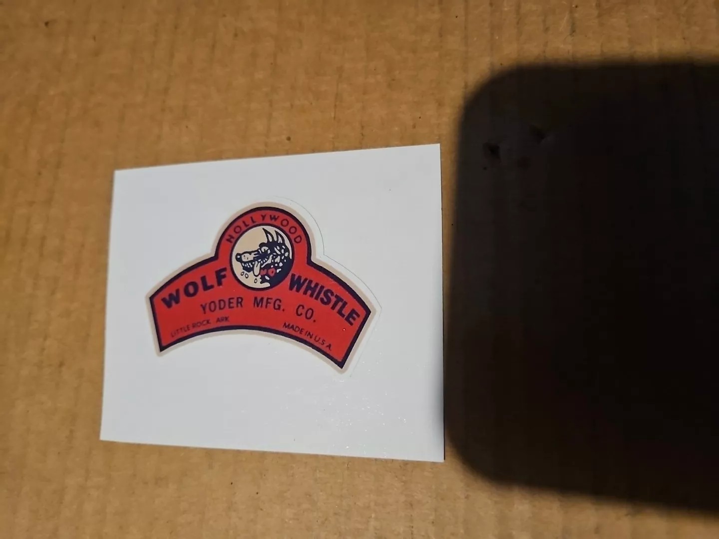 New Vintage Looking Wolf Whistle Decal 2½ New Vintage Looking Wolf Whistle Decal 2½