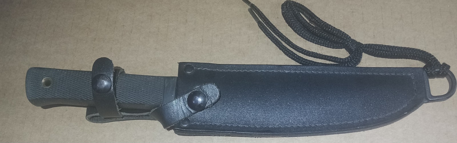 Cold Steel Carbon Tanto U.S.A. Untouched Since 1990s. Mint Crispy Early Example.
