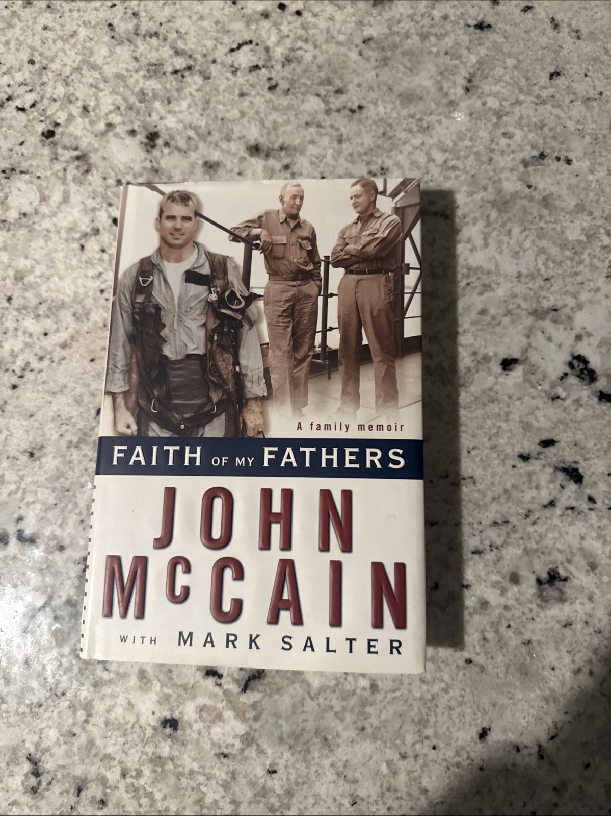 Senator JOHN McCain Signed Faith of My Fathers 1999 1st edition Hardcover JSA