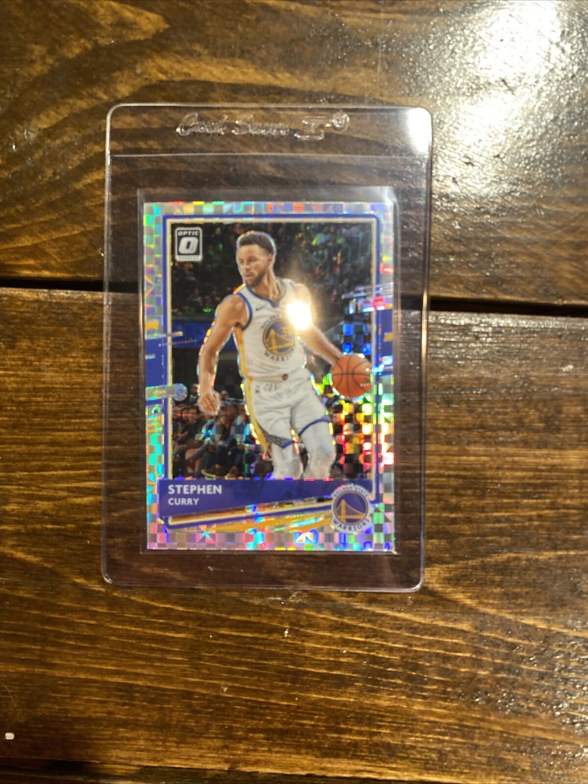 Stephen Curry Donruss Optic Checkerboard 2020-2021 Case Hit Gradeable