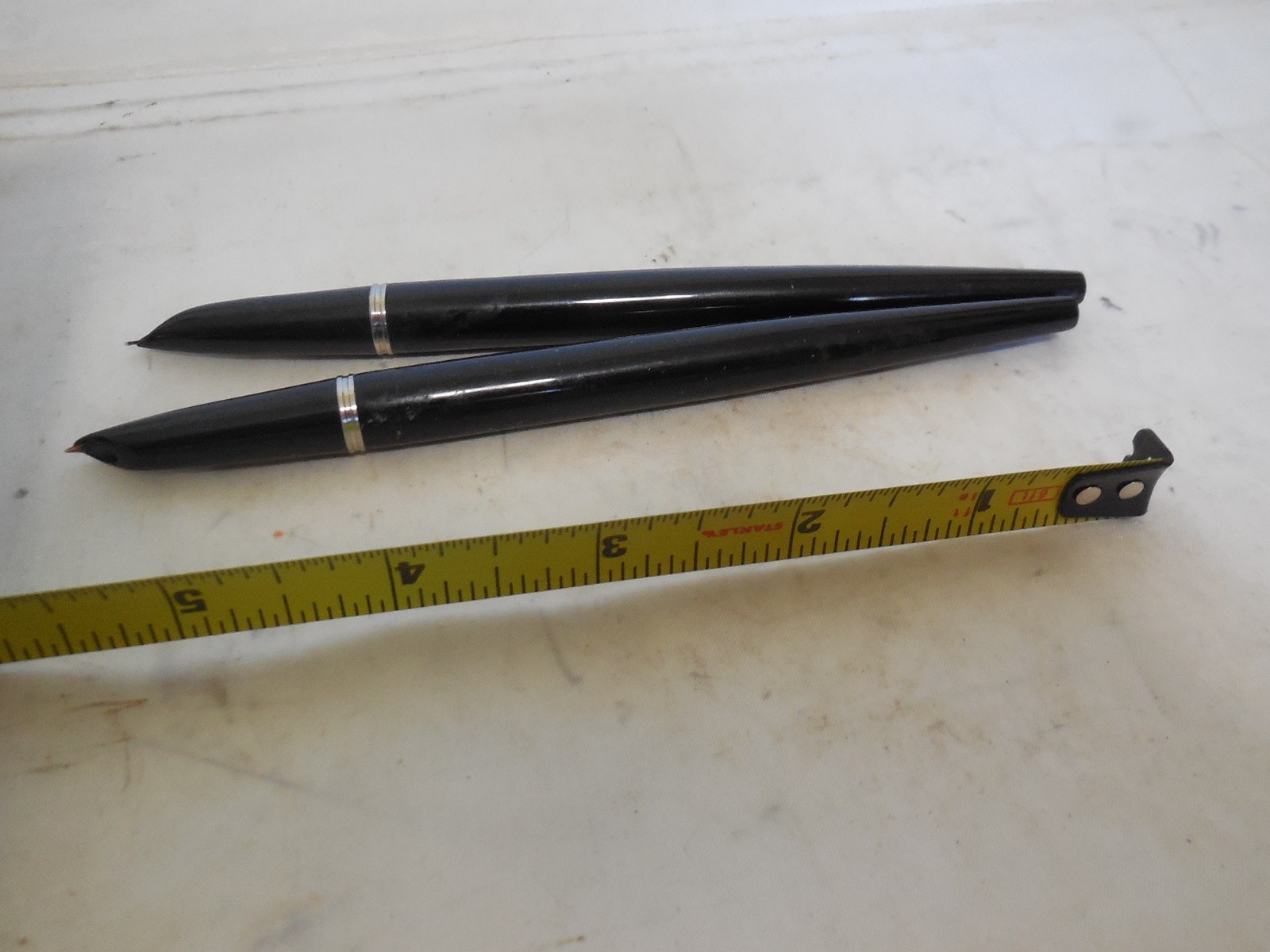 Set of (2)Vintage Parker 51 Vacumatic Black Color  No Caps As-Is
