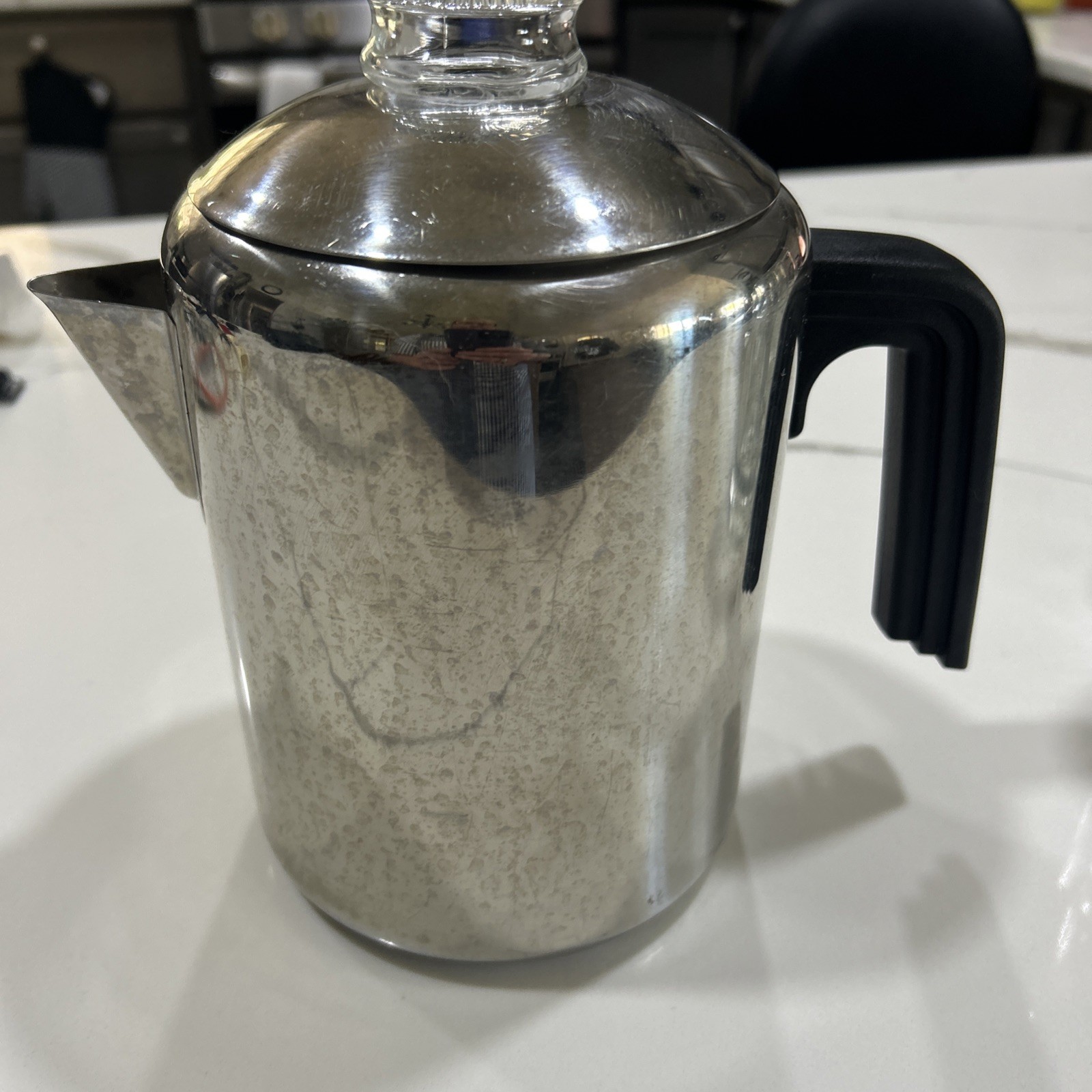 Faberware Vintage Stainless Steel Coffee Pot
