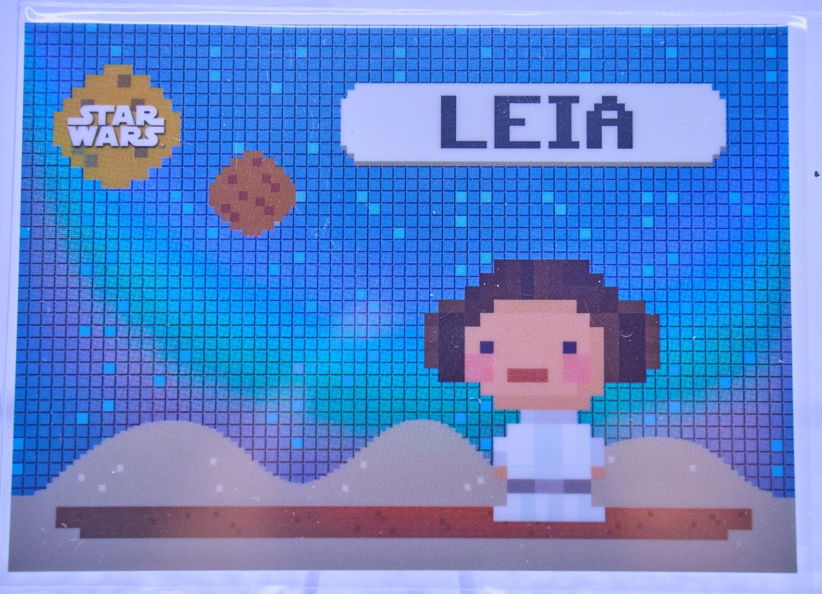 2026 Topps Chrome Star Wars Leia Organa Bonus Stage SSP Pixel Art BO-LO 2026 Topps Chrome Star Wars Leia Organa Bonus Stage SSP Pixel Art BO-LO