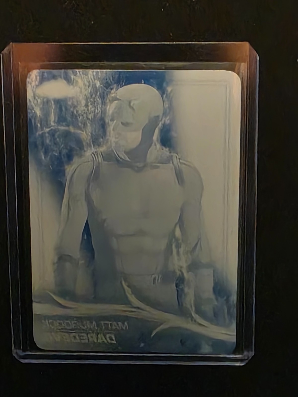 2025 Topps Chrome Marvel Studios Daredevil #175 Cyan Printing Plate 1/1 2025 Topps Chrome Marvel Studios Daredevil #175 Cyan Printing Plate 1/1