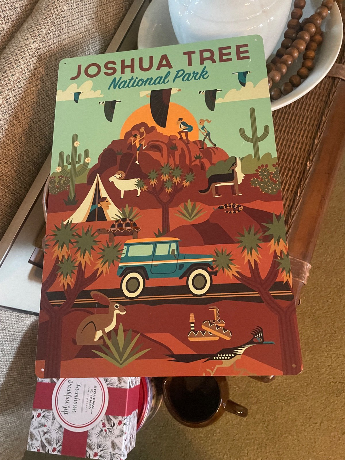 Joshua Tree National Park California ALUMINUM Metal Sign- 18 X12 INCHES Joshua Tree National Park California ALUMINUM Metal Sign- 18 X12 INCHES