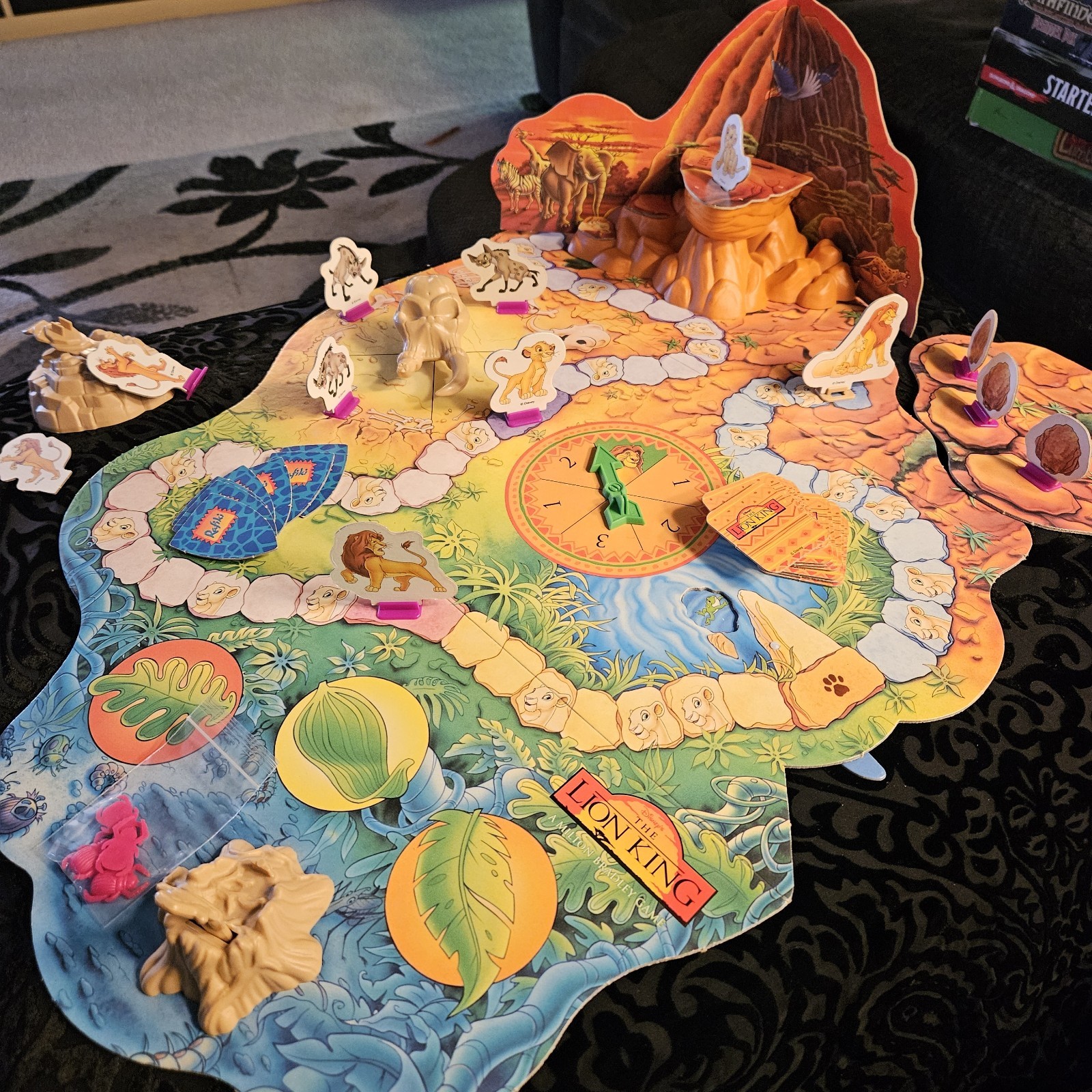 1993 Milton Bradley Disney The Lion King Board Game Complete Vintage