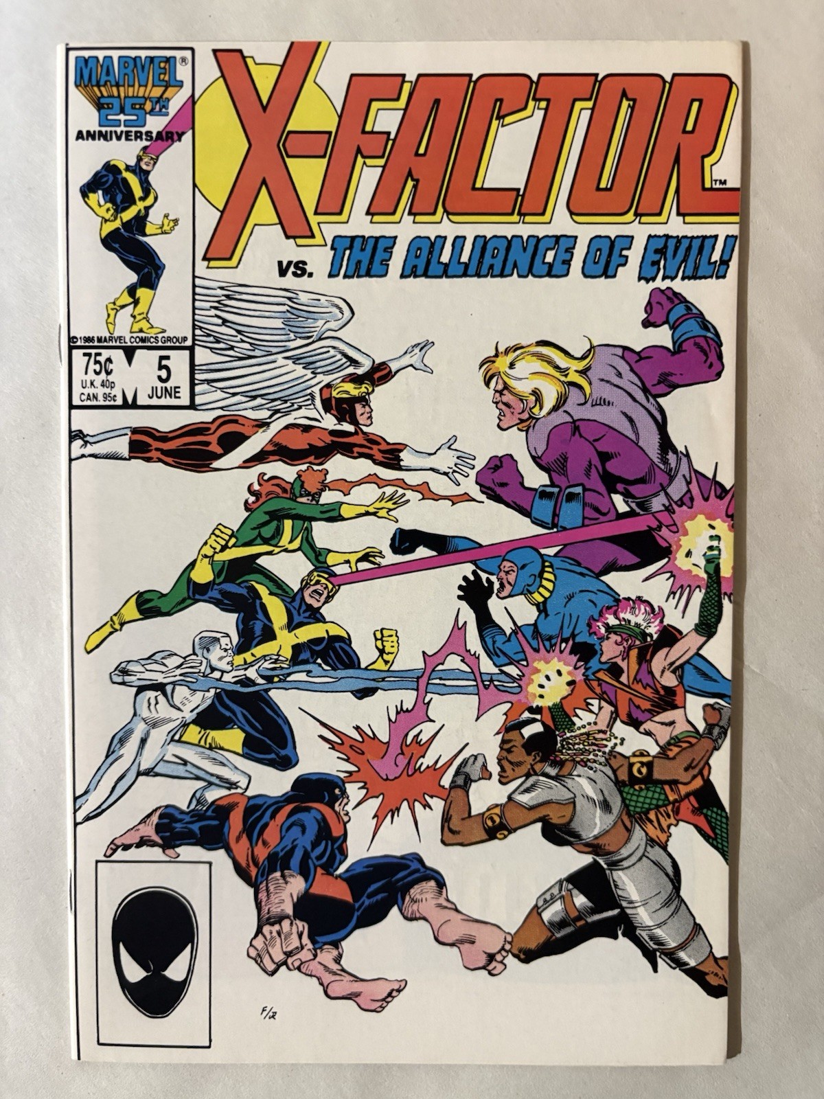 X-Factor #5 1st Cameo of Apocalypse Marvel 1986
