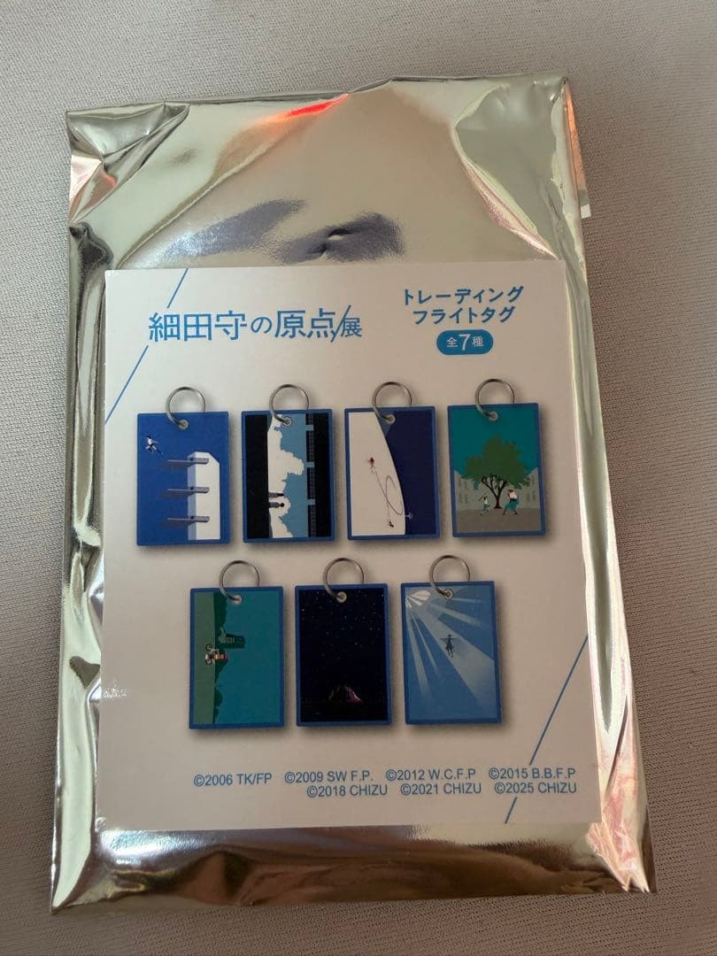 Mamoru Hosoda's Origin Exhibition Trading Flight Tag: Wolf Children Ame and