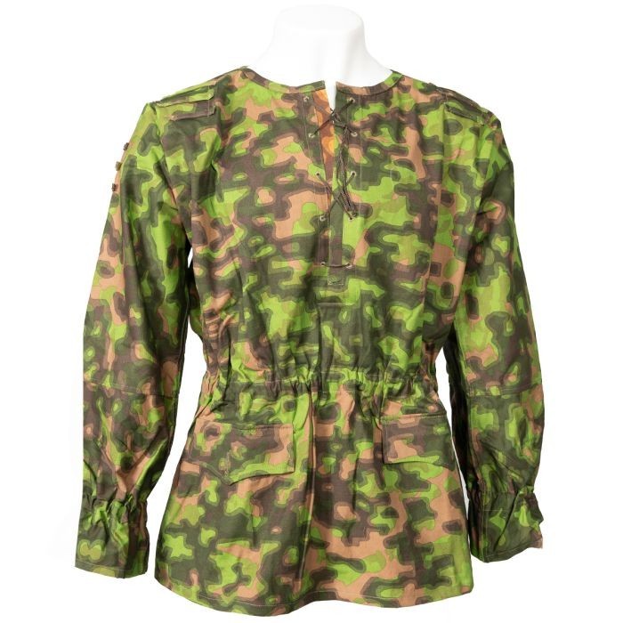 WW2 M42 Blurred Edge Camo Smock - Reproduction - Reversible - German Army