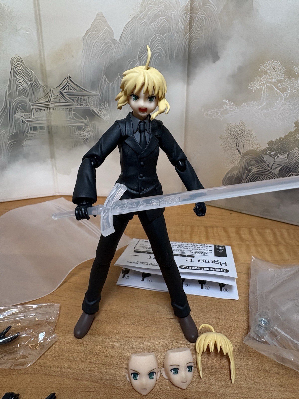 Figma 126 Fate Zero Saber Zero Version Missing Sword Figma 126 Fate Zero Saber Zero Version Missing Sword