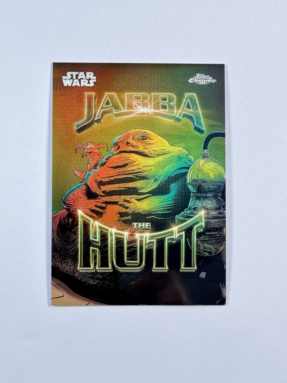2026 Topps Star Wars Chrome Jabba The Hutt Original Art Maximalists Case Hit SSP 2026 Topps Star Wars Chrome Jabba The Hutt Original Art Maximalists Case Hit SSP
