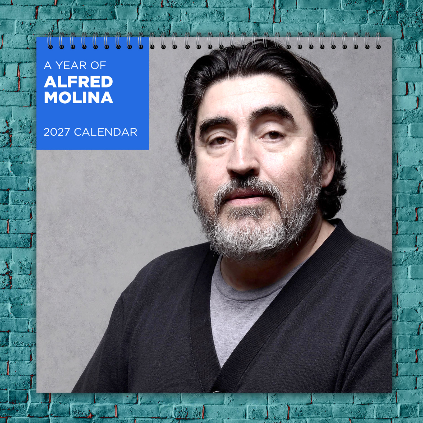 Alfred Molina 2027 Wall Calendar 12 Month Celebrity Photo Fan Collectible