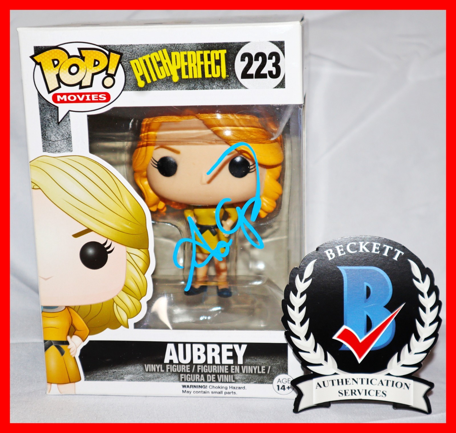 🎤🎼 Anna Camp Autographed Signed Aubrey Pitch Perfect Funko Pop Beckett PSA 🎤🎼 Anna Camp Autographed Signed Aubrey Pitch Perfect Funko Pop Beckett PSA